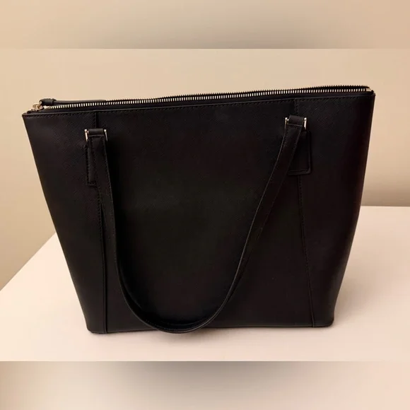 Kate Spade Black Leather Tote bag - Picture 2 of 6